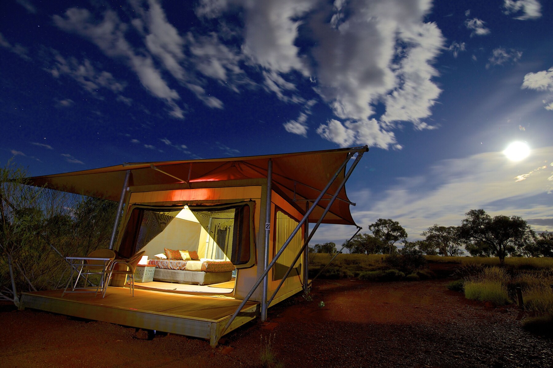 Deluxe Eco Tent Triple/Quad | View from room