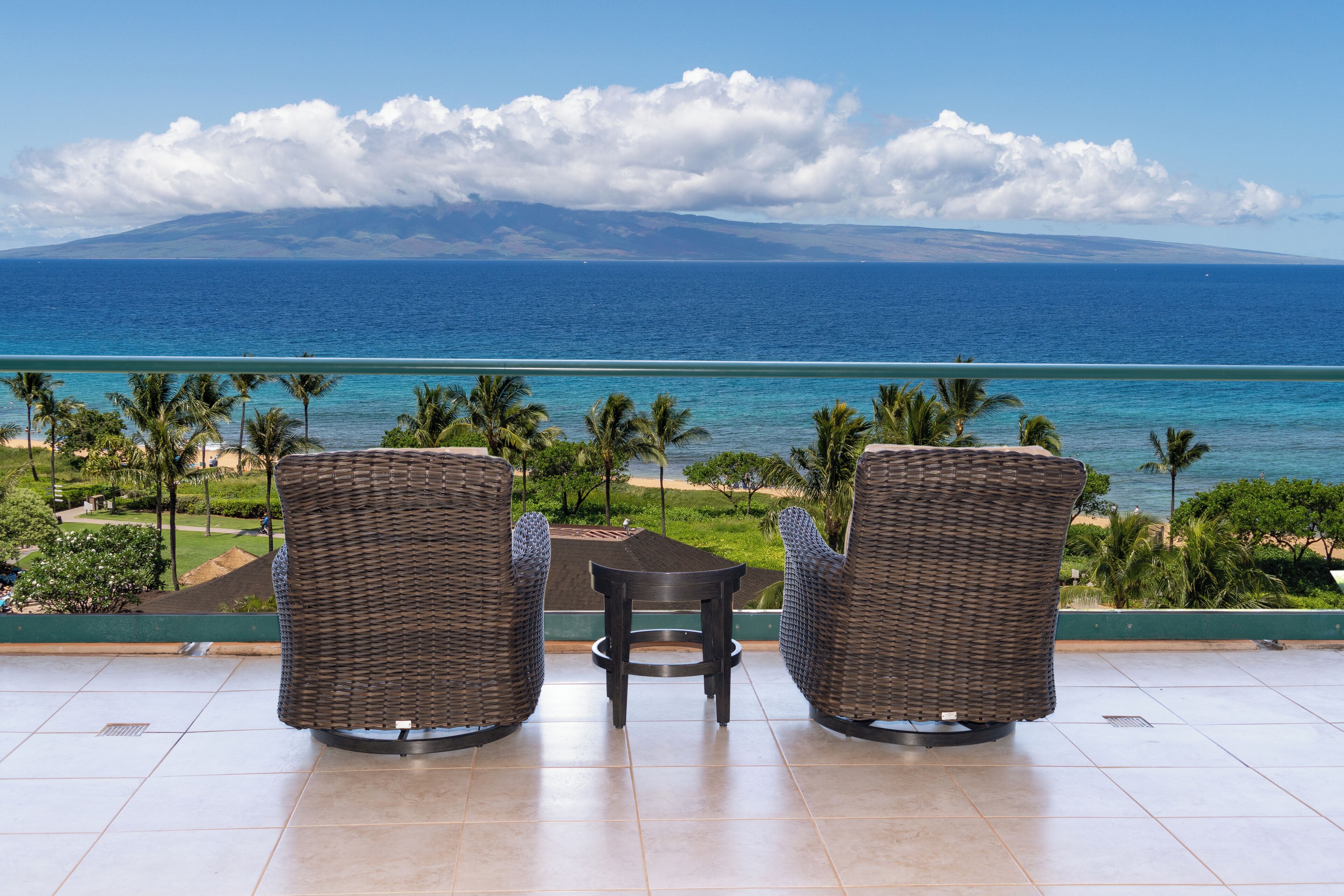 프리미어 스위트, 침실 3개, 발코니, 바다 전망 (Konea 701, 3Bath) | 테라스/파티오