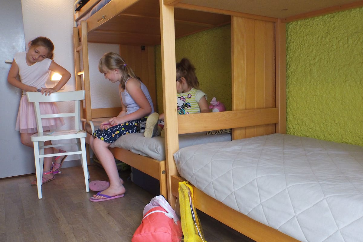 Individually decorated, individually furnished, free cribs/infant beds