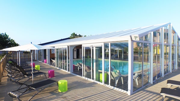 Indoor pool - VVF Cotentin Îles anglo-normandes, Port Bail (Port-Bail-sur-Mer)