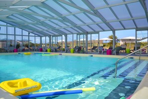Indoor pool - VVF Cotentin Îles anglo-normandes, Port Bail (Port-Bail-sur-Mer)