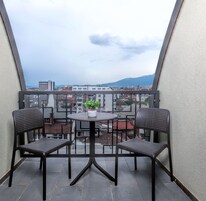 Presidential Apartment, 1 Bedroom, 2 Bathrooms | Balcony view