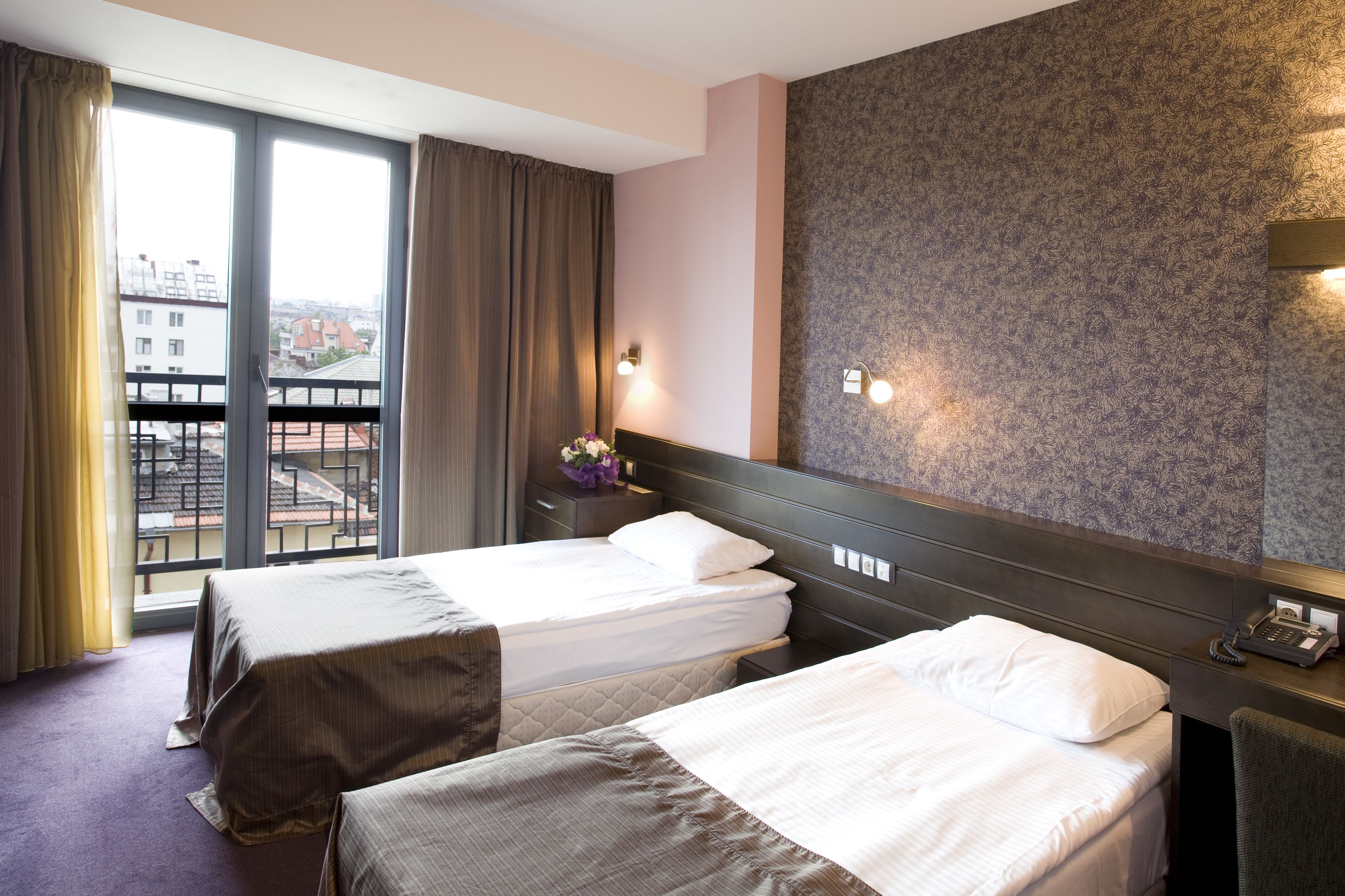 standard room, 2 single beds (15% off in the restaurant) | premium bedding, minibar, in-room safe, desk