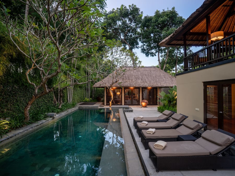 Two-Bedroom Residence Pool Villa with Free Airport Transfer | Terrace/patio