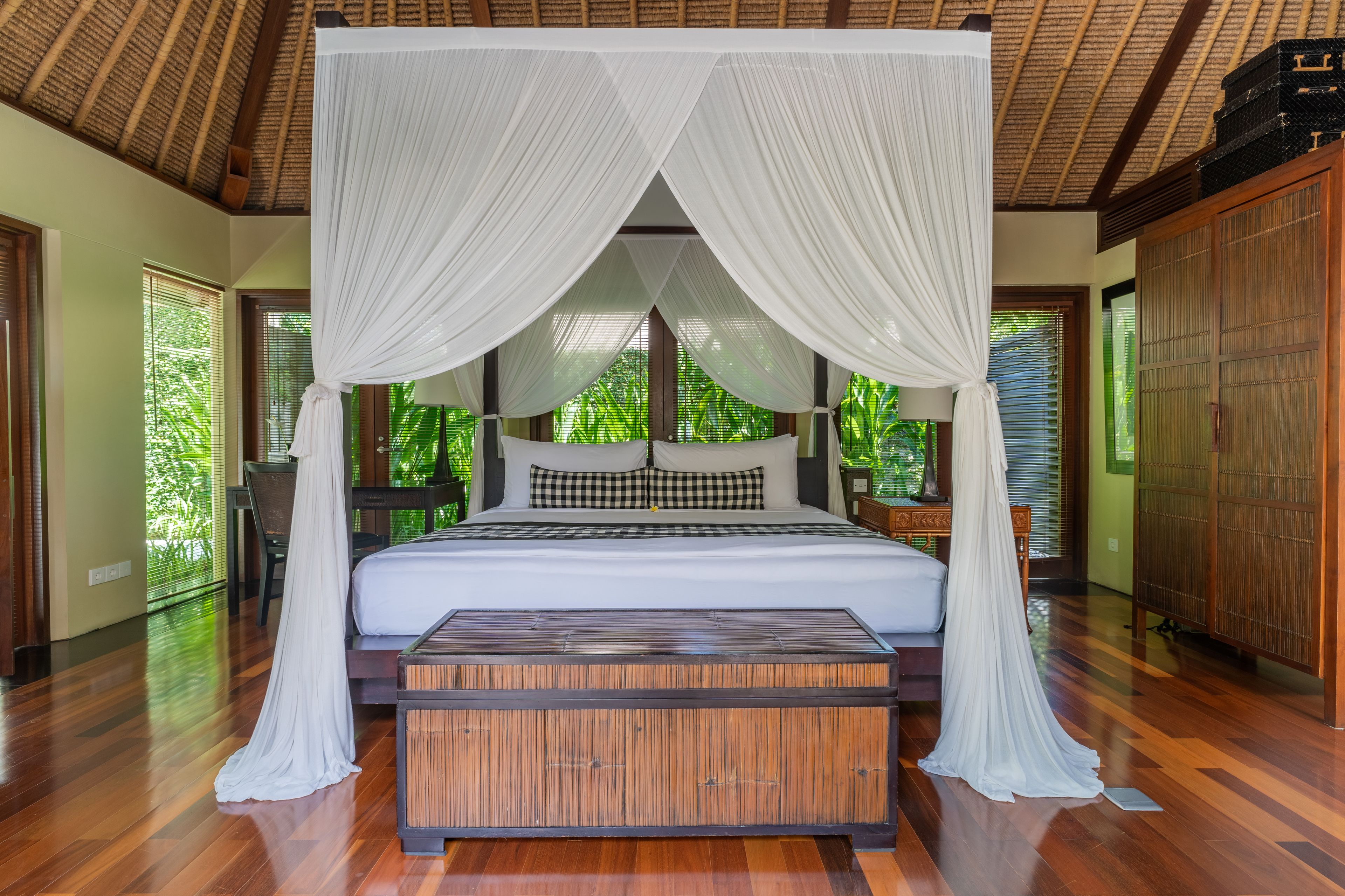 One-Bedroom Private Pool Villa with Free Airport Transfer | Premium bedding, minibar, in-room safe, desk