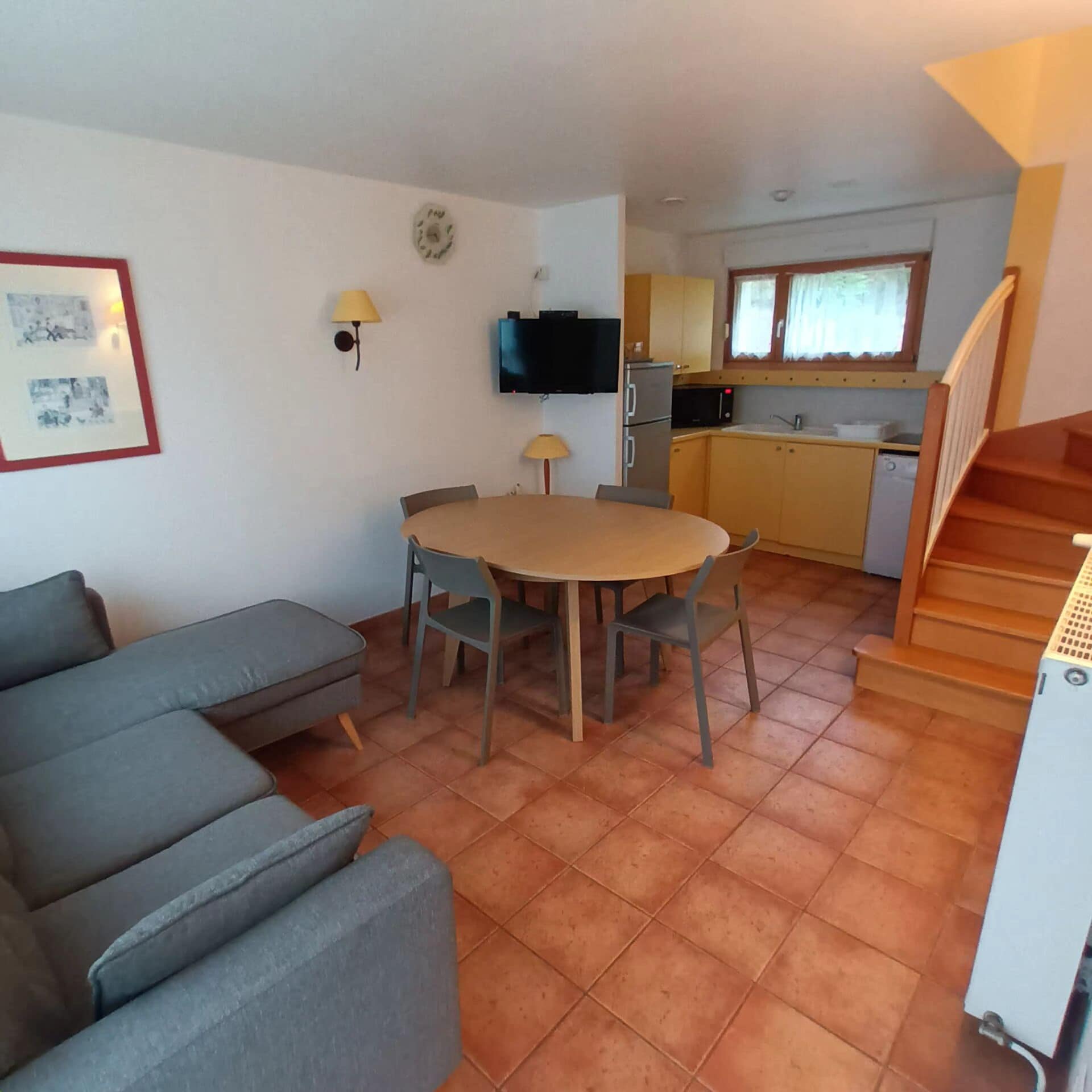 Cottage, 3 chambres (7 Pers) | Coin séjour | Télévision à écran plat