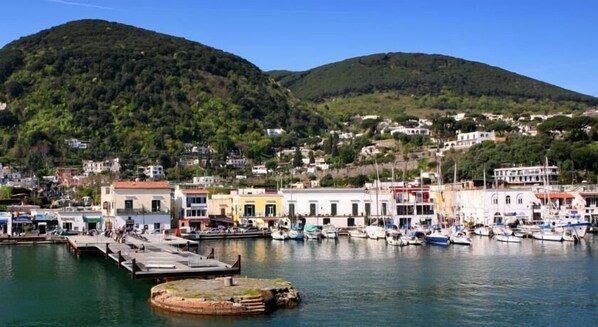 Vue depuis l’hébergement