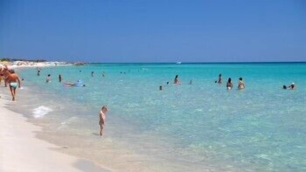 Beach nearby, white sand