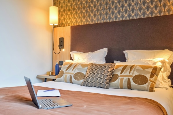 LÀgenhet - 1 sovrum | SÀngtillbehör av högsta kvalitet, bÀddmadrasser och unika möbler