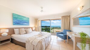 Standard Apartment, 3 Bedrooms, Ocean View | Blackout curtains, soundproofing, iron/ironing board, free WiFi - Shingley Beach Resort (Cannonvale)