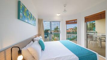 Appartamento Standard, 2 camere da letto, balcone, vista oceano | Vista dalla camera