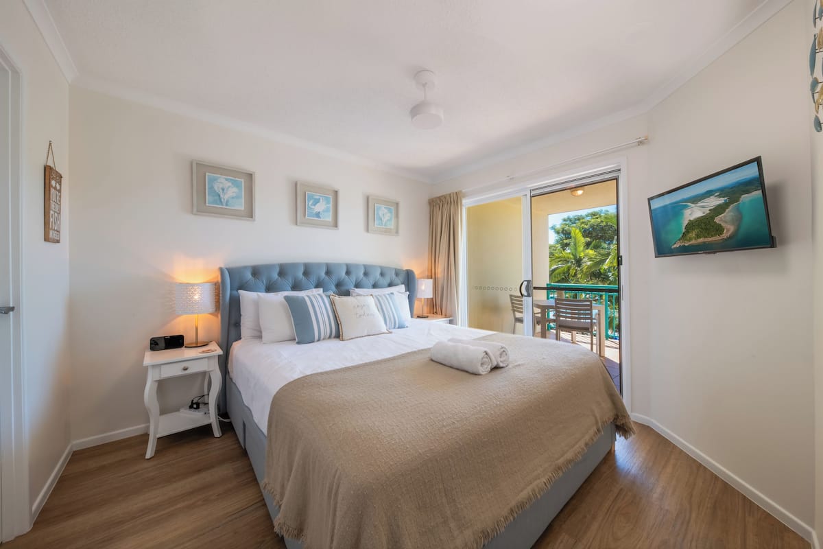 Superior appartement, 1 slaapkamer | 1 slaapkamer, verduisterende gordijnen, geluiddichte muren