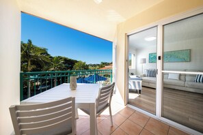 Appartement supérieur, 1 chambre | Terrasse/patio