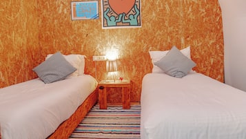 Comfort Tent, 2 Bedrooms (Ksar) | Hypo-allergenic bedding, minibar, individually decorated