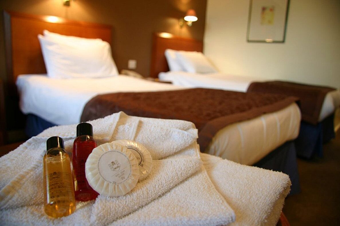 Kahden hengen standard-huone (kaksi sänkyä) | Työpöytä, silitysrauta/-lauta, ilmainen Wi-Fi