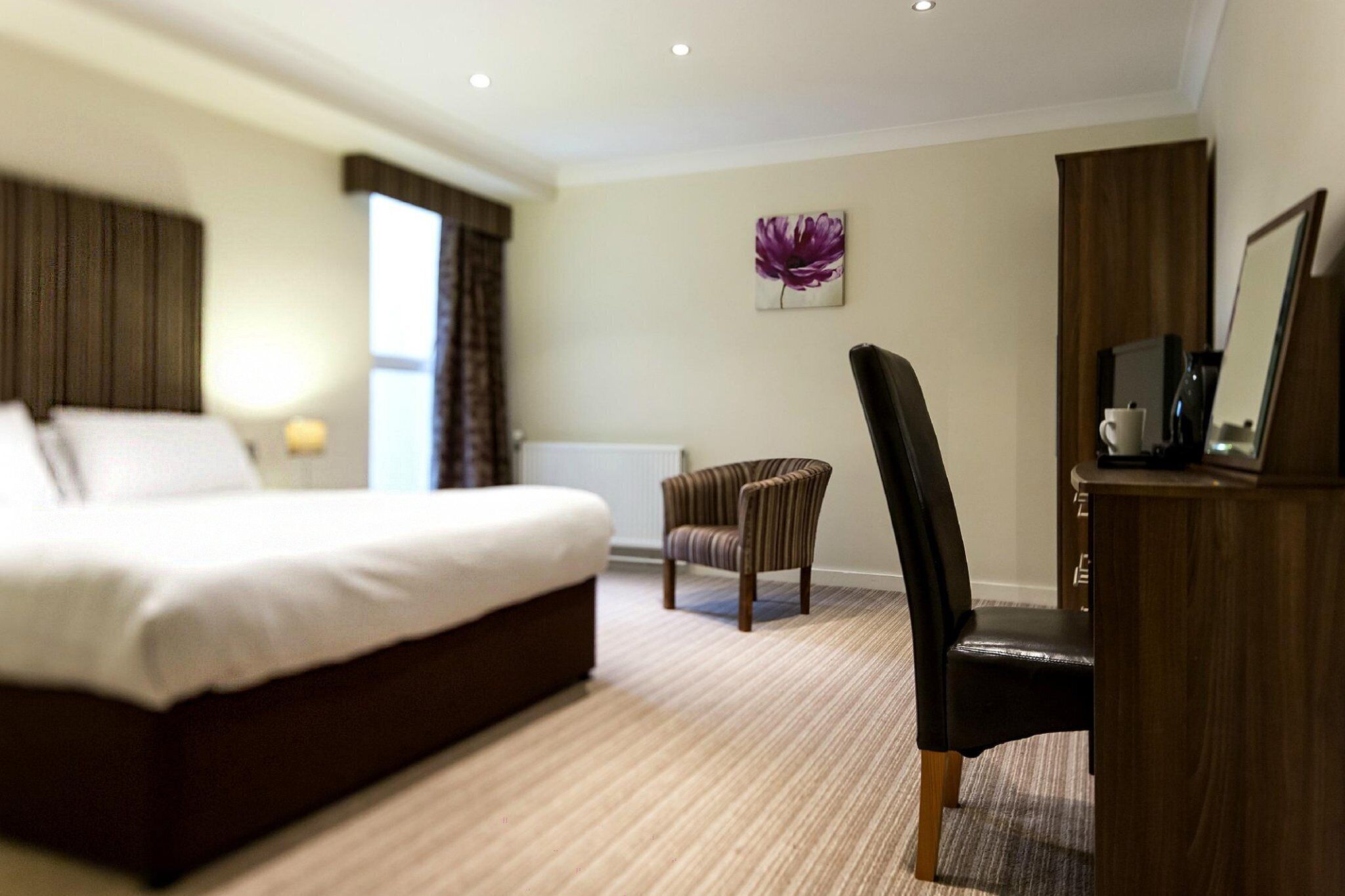 Kahden hengen businesshuone | Työpöytä, silitysrauta/-lauta, ilmainen Wi-Fi