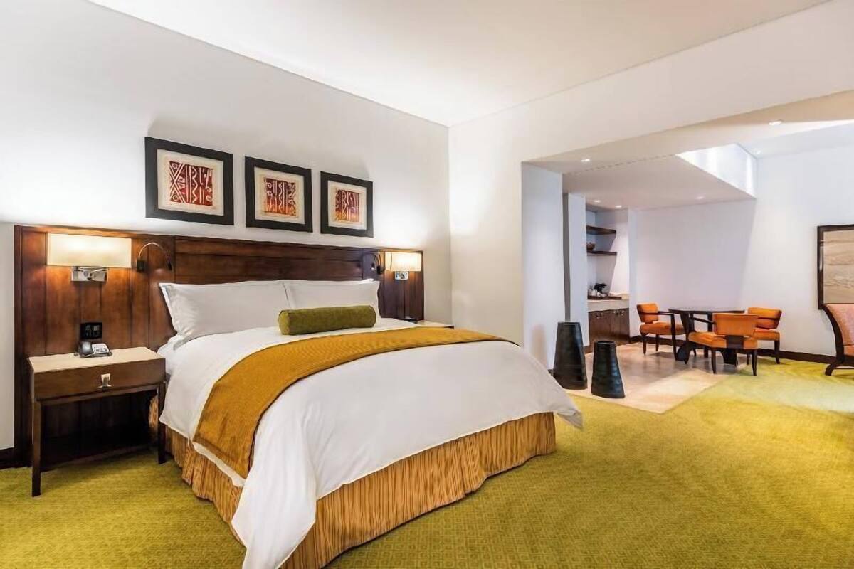 Egyptian cotton sheets, premium bedding, down duvets, pillow-top beds