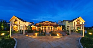 Front of property – evening/night