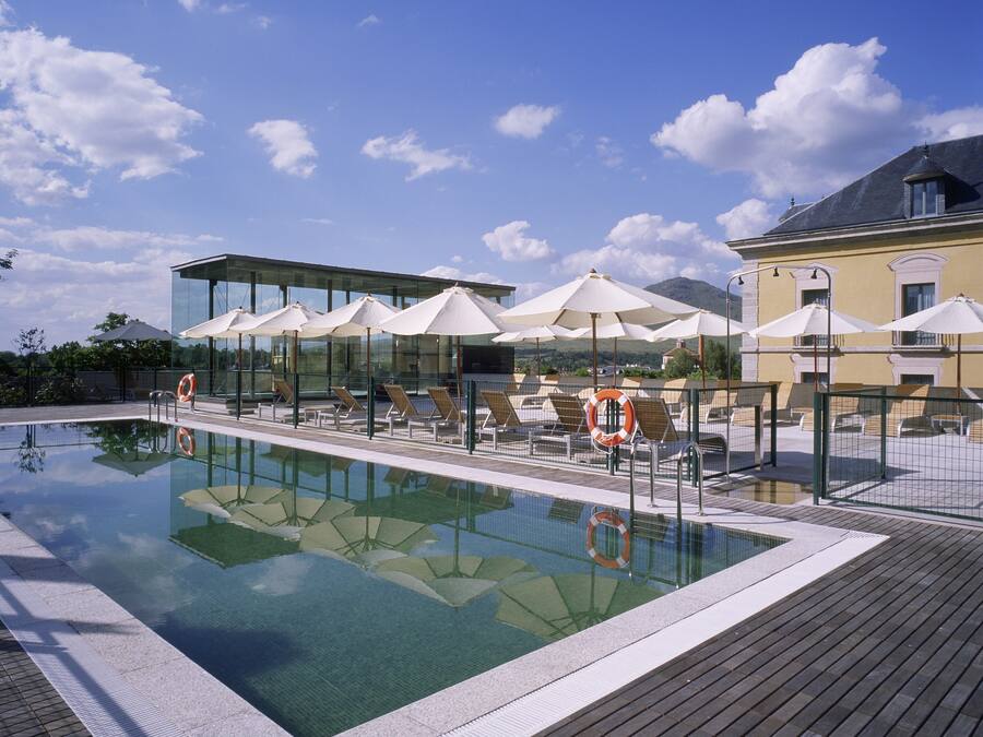 Seasonal outdoor pool