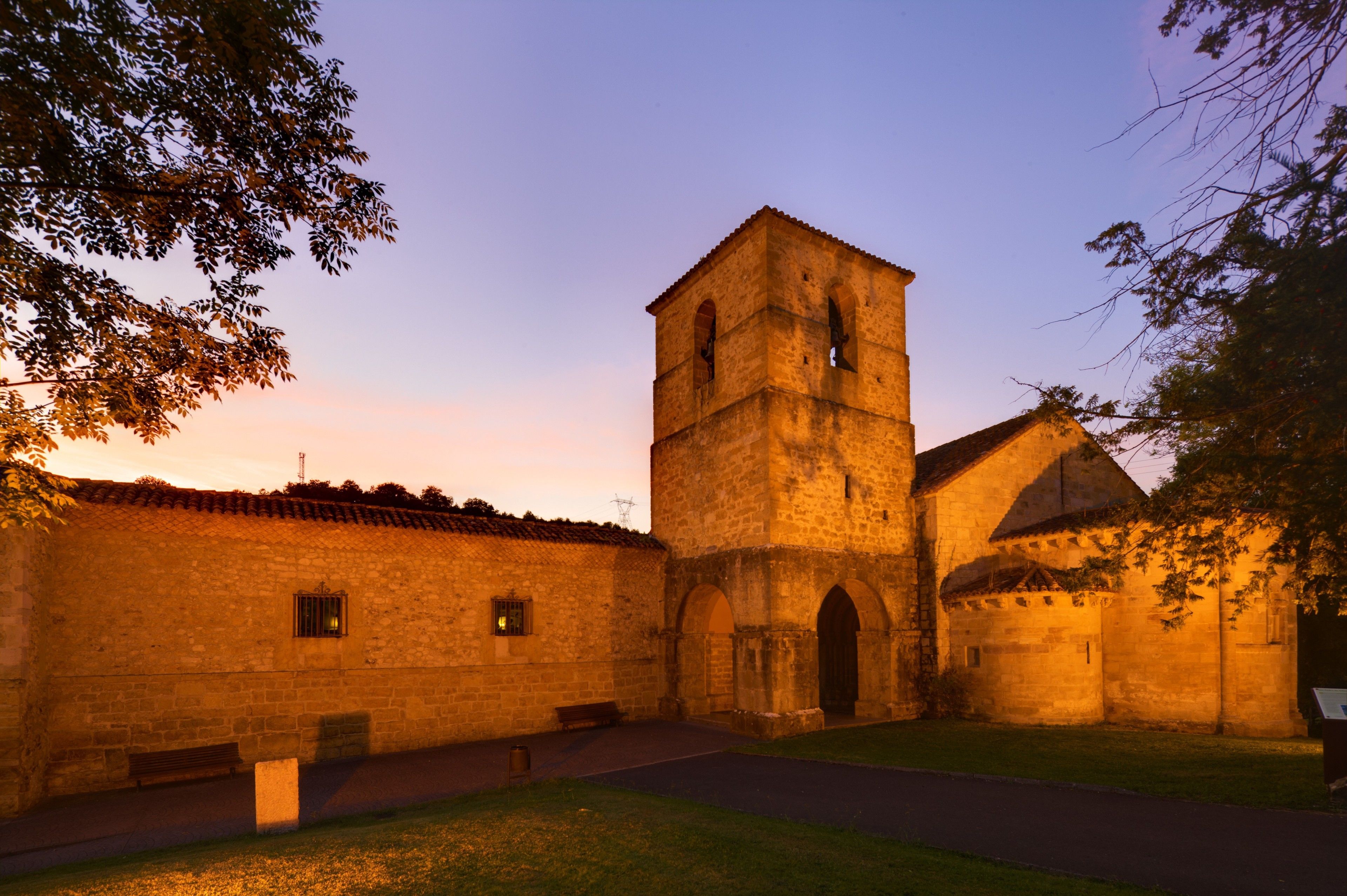 front of property – evening/night