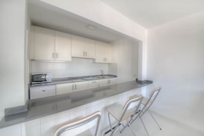 Apartment, 1 Bedroom, Balcony | Private kitchen