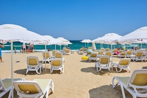 On the beach