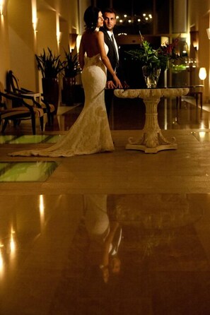 Indoor wedding