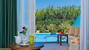 Superior Double Room, Sharing Pool | View from room - Giannoulis – Cavo Spada Luxury Sports & Leisure Resort & Spa (Platanias)