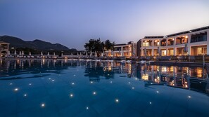 Terrace/patio - Acharavi Beach Hotel (Corfu)