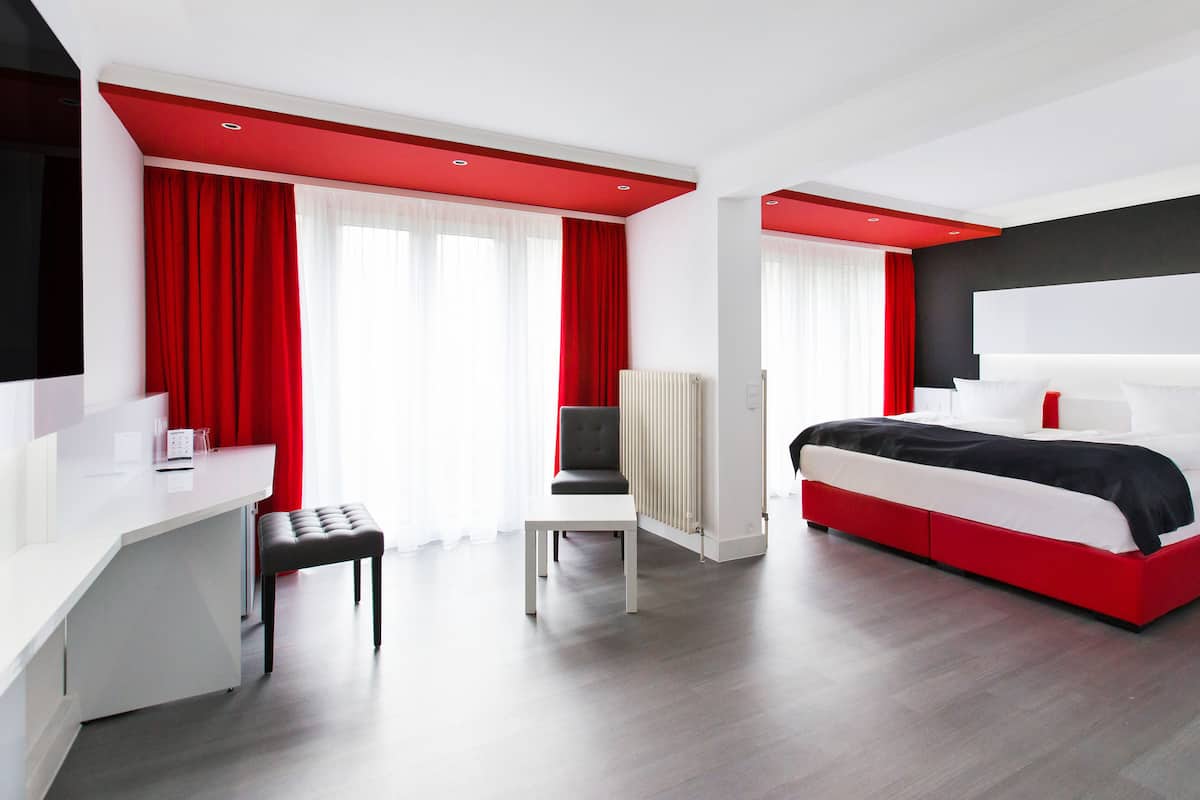 Suite | Free minibar items, in-room safe, desk, soundproofing