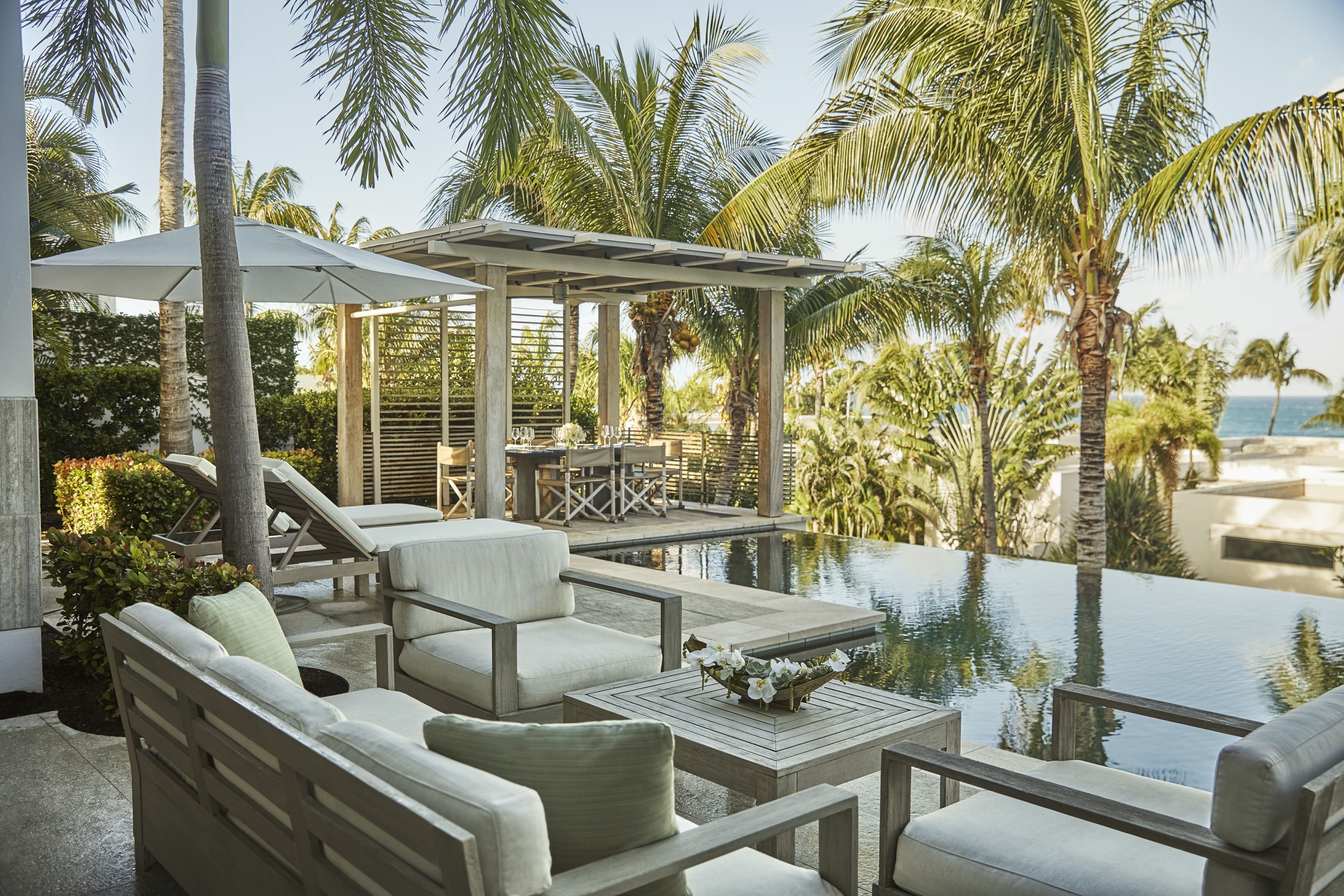 Villa, 4 Bedrooms, Non Smoking, Ocean View (3 king beds and two queen beds) | Private pool