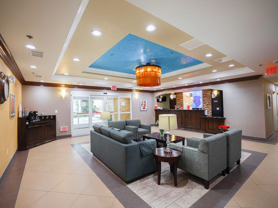 منطقة الجلوس في الردهة