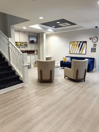 Sala de estar en el lobby