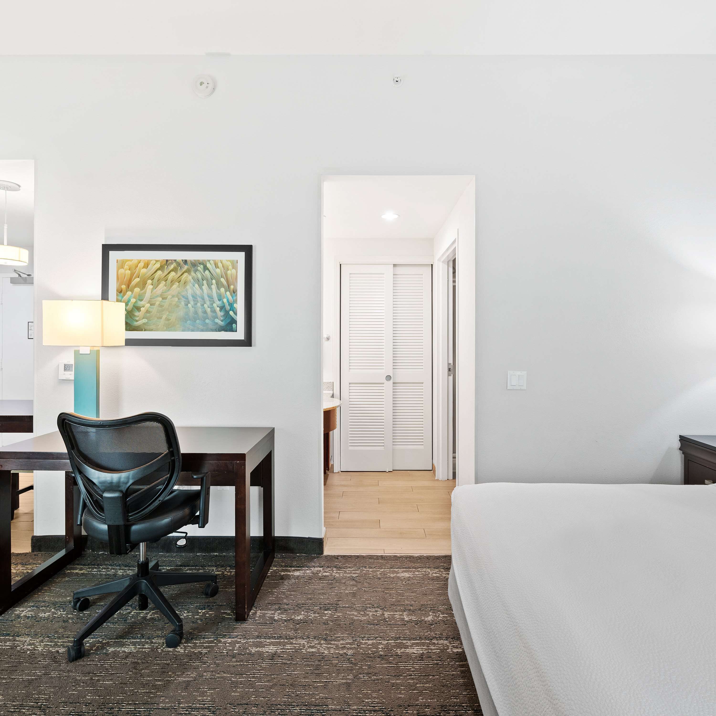 hypo-allergenic bedding, down duvets, select comfort beds, in-room safe