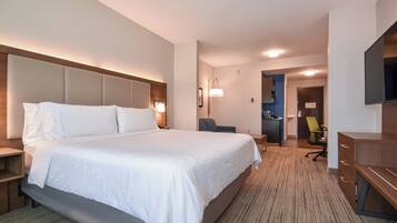 In-room safe, desk, laptop workspace, blackout drapes