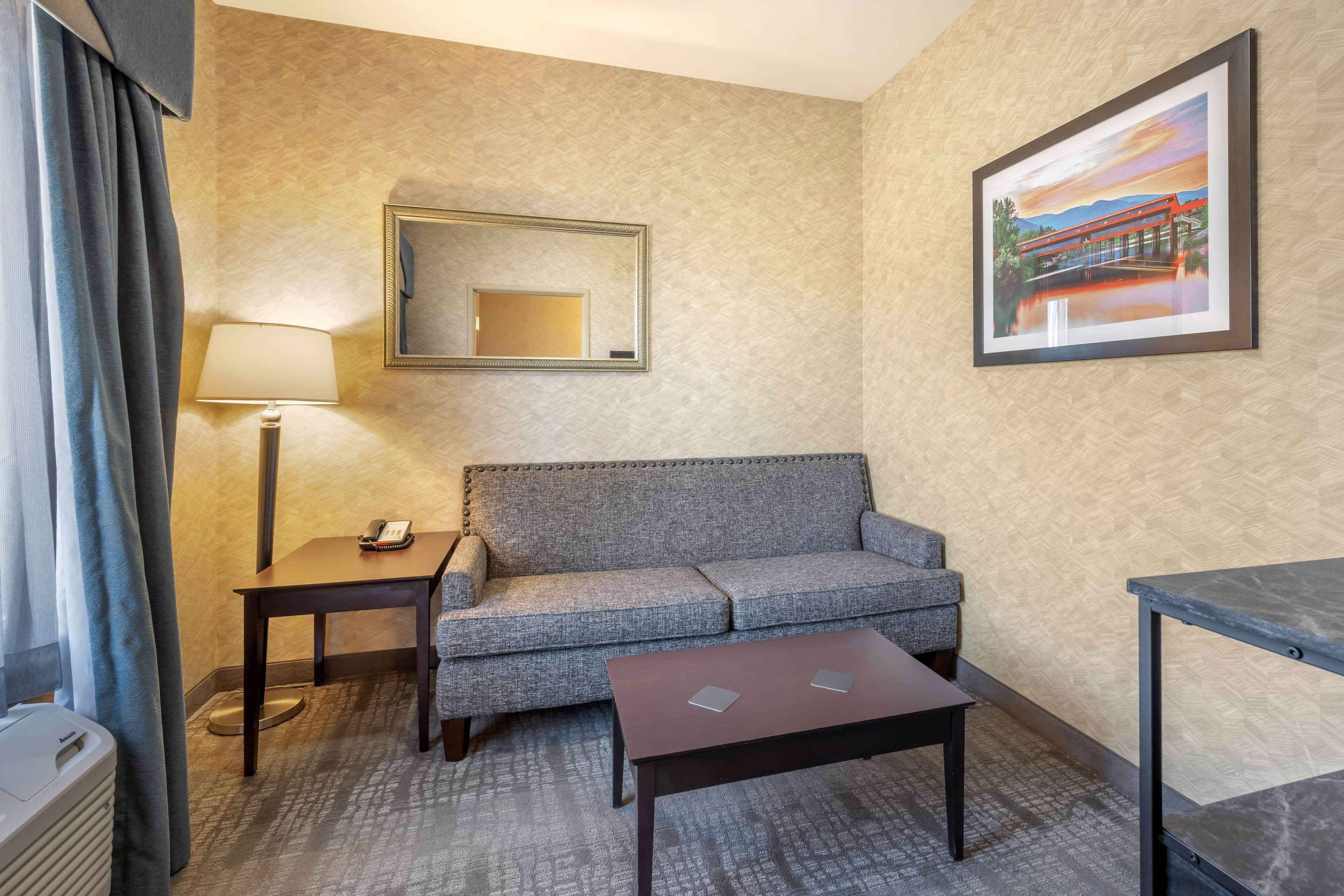 suite, 2 queen beds, non smoking, refrigerator & microwave | 1 bedroom, desk, laptop workspace, iron/ironing board