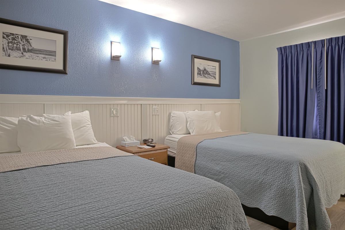 1 bedroom, premium bedding, blackout curtains, free WiFi