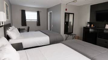 Down duvets, iron/ironing board, free WiFi, bed sheets