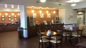 Free daily full breakfast