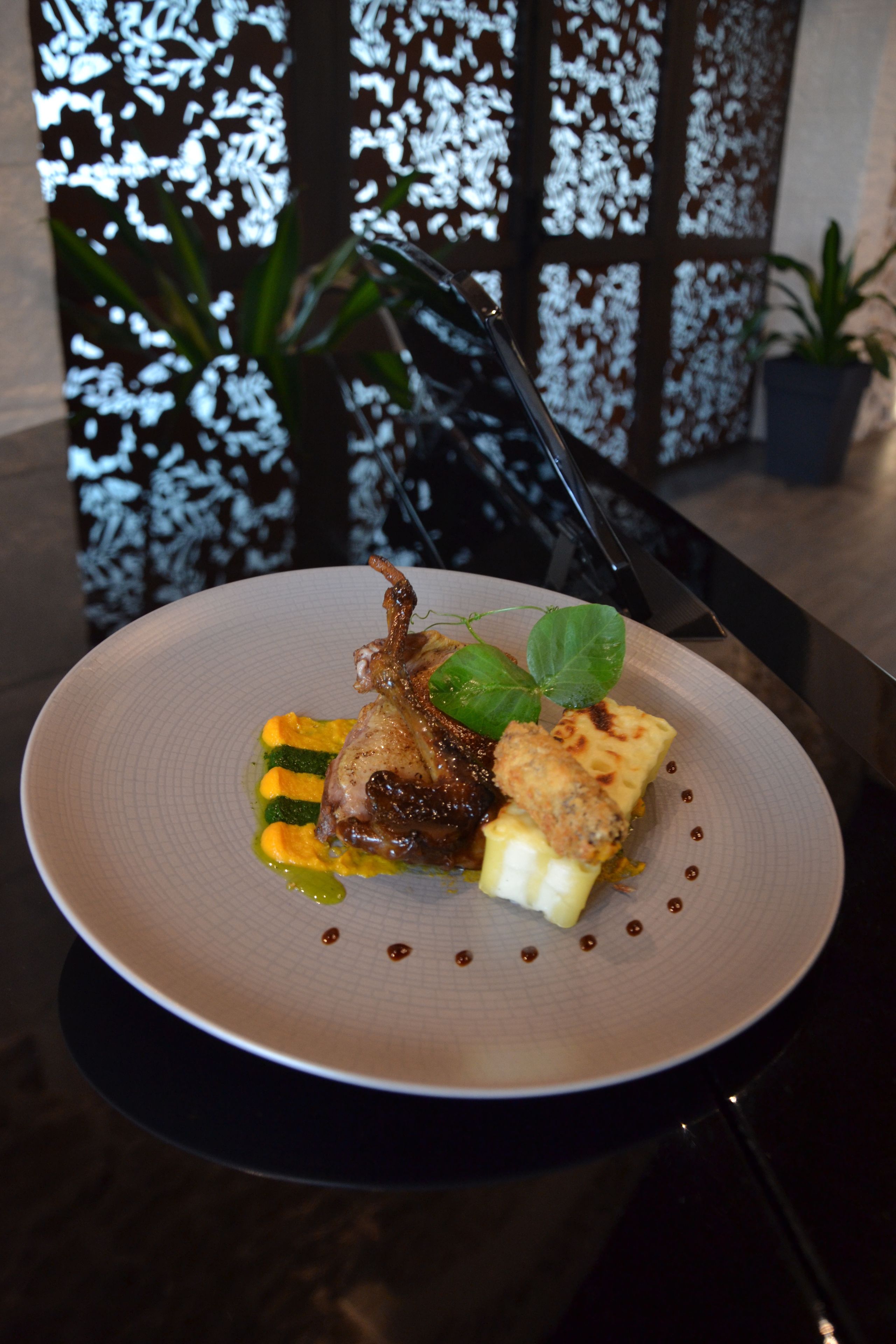 breakfast, lunch, dinner served; regional cuisine, golf course views