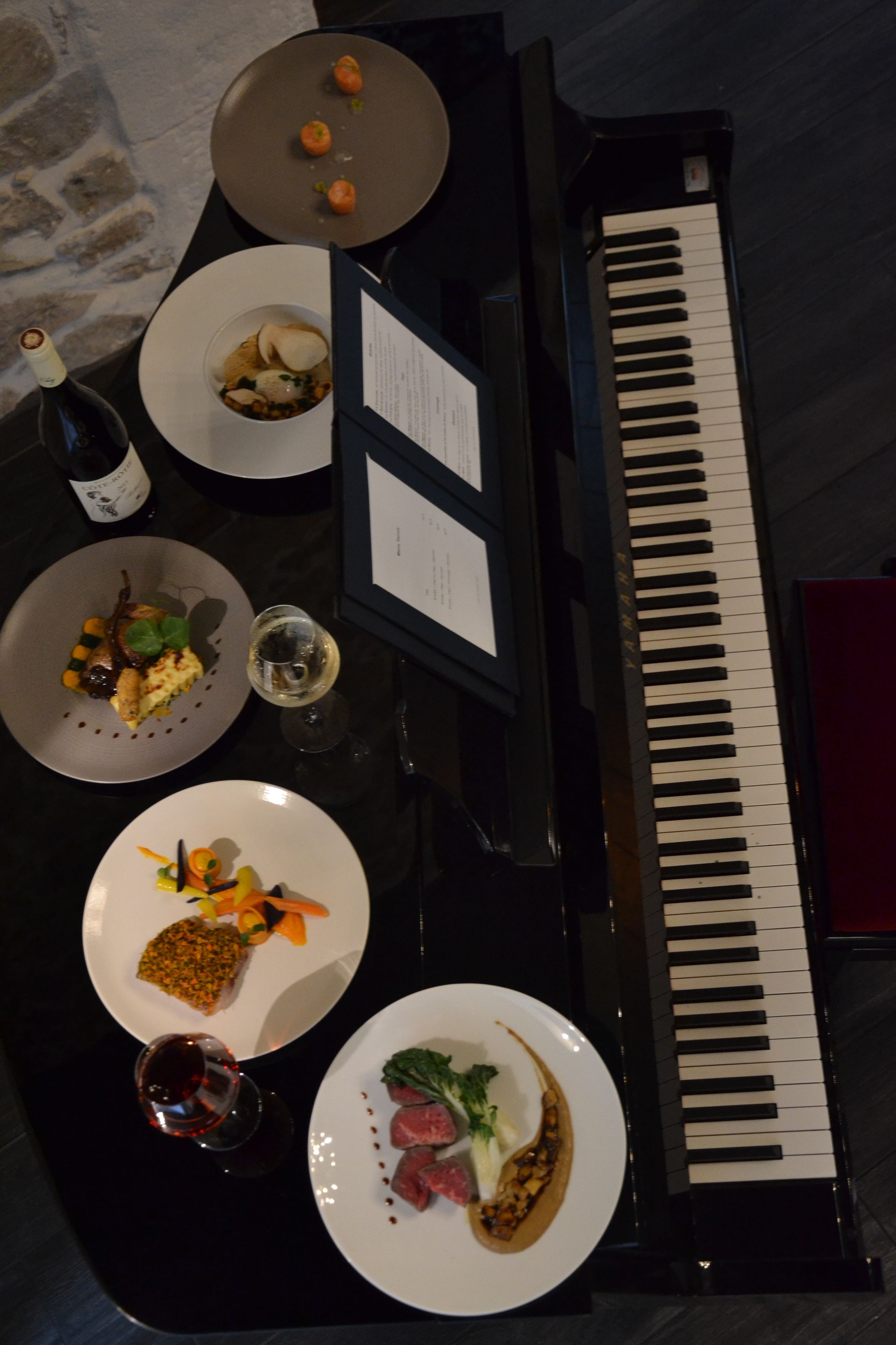 breakfast, lunch, dinner served; regional cuisine, golf course views