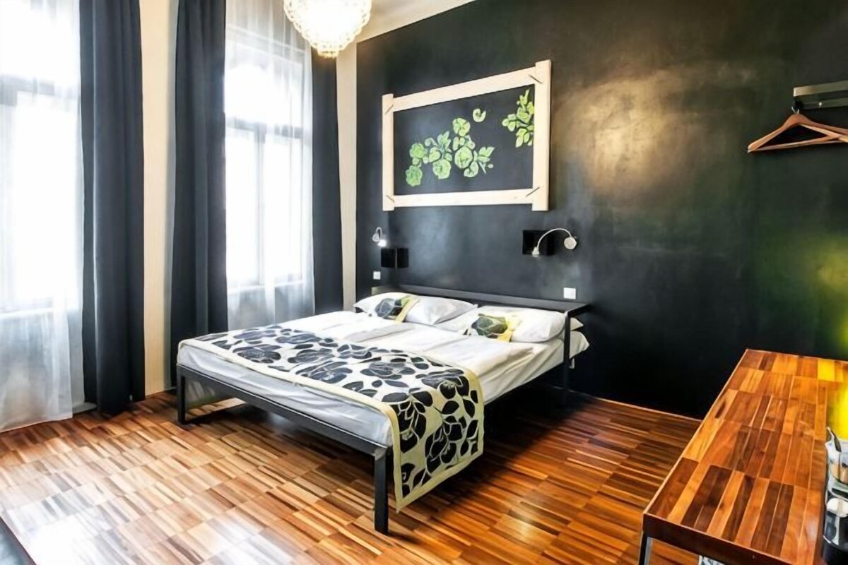 Iron/ironing board (on request), WiFi (free), bed sheets