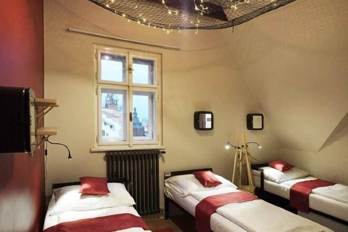 Iron/ironing board, free WiFi, bed sheets