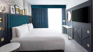 Suite - 1 kingsize-seng (Master) | Egyptiske bomuldslagner, premium-sengetøj, pengeskab på værelset