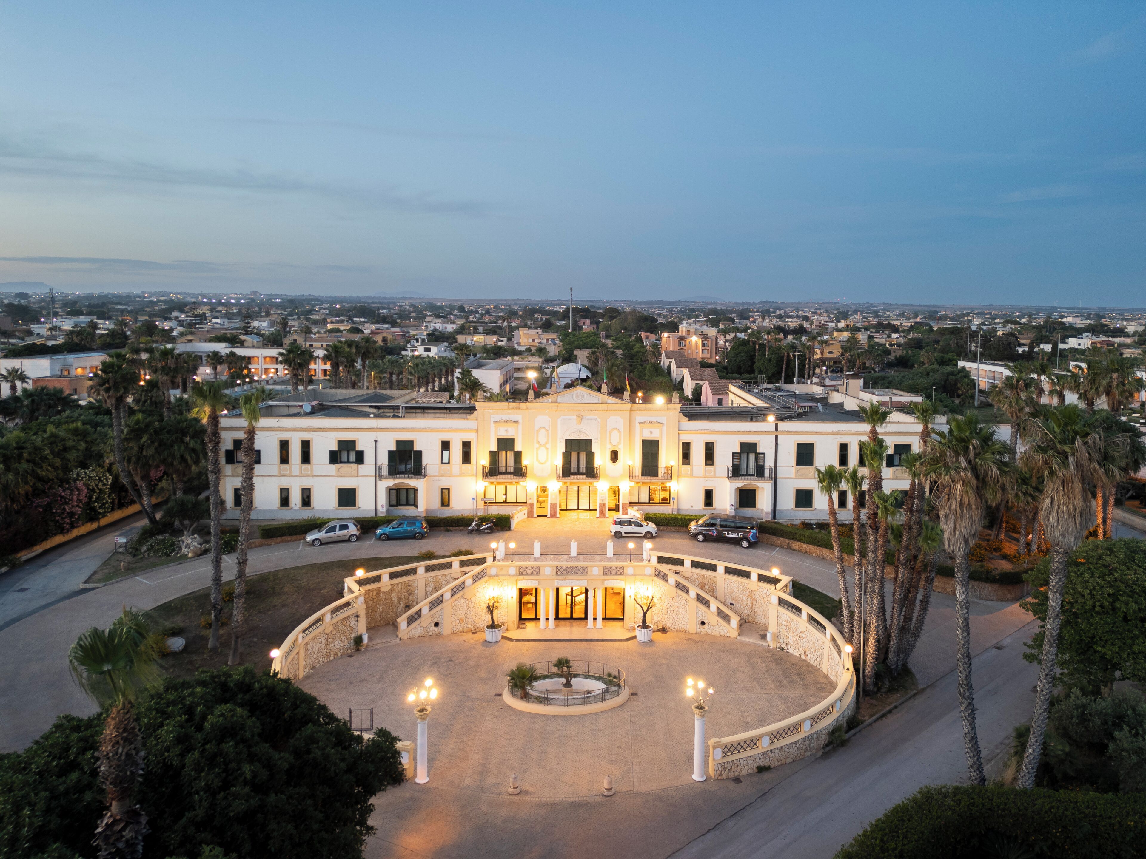 Facciata della struttura