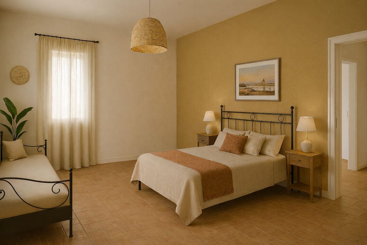 Firemannsrom – comfort | Minibar, safe på rommet, skrivebord og barnesenger (inkludert)