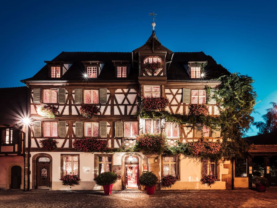 Voorkant van accommodatie