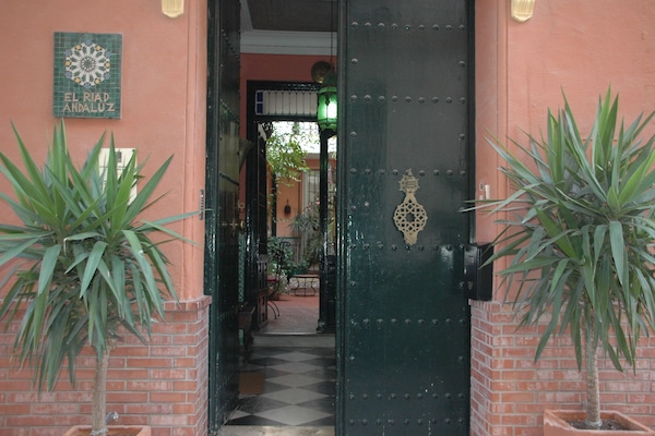 Entrada de la propiedad