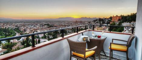 Habitación doble, Terraza | Balcón