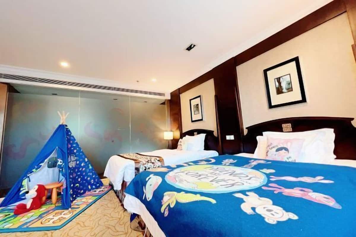 In-room safe, desk, blackout curtains, iron/ironing board